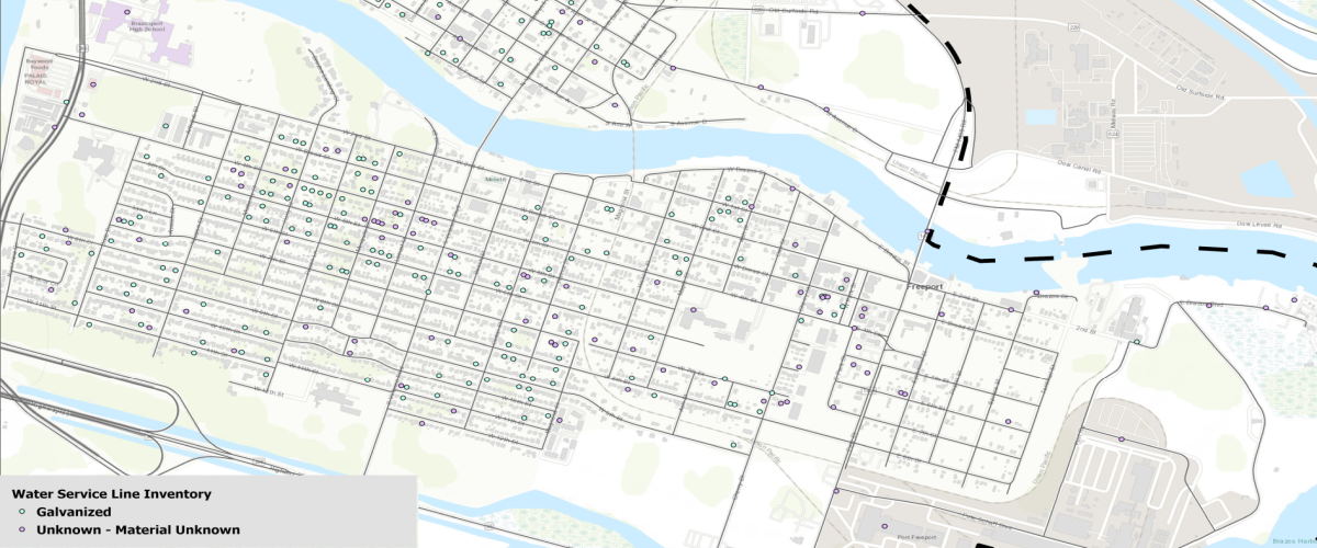 Map1 water survey