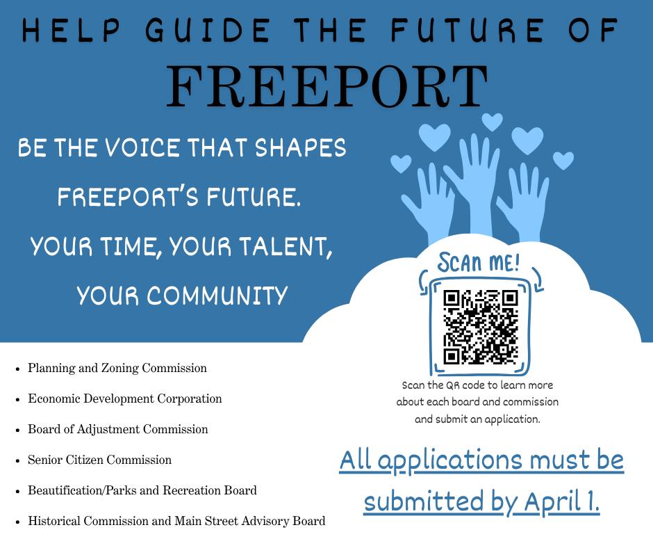 Help Guide the Future of Freeport!