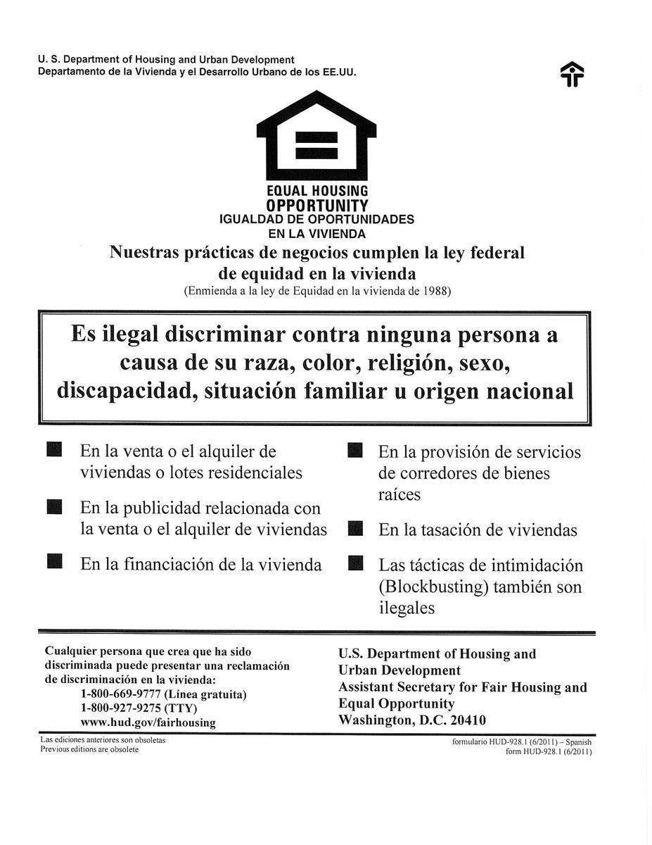 public housing Page in Spanish